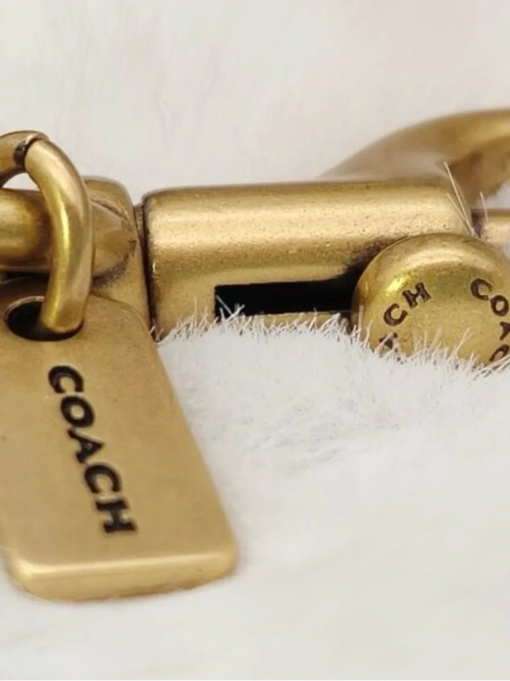 Gold Candy Bag Charm & Keys with Pastel Crystal Accents